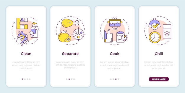 Karty cenowe i ikony usług